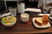 サラダとスープとパン