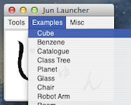 Jun Launcherの「Cube」